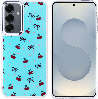 Galaxy S25 Kılıf Airbag Tasarımlı Mnc Hadra Kapak - Kiraz