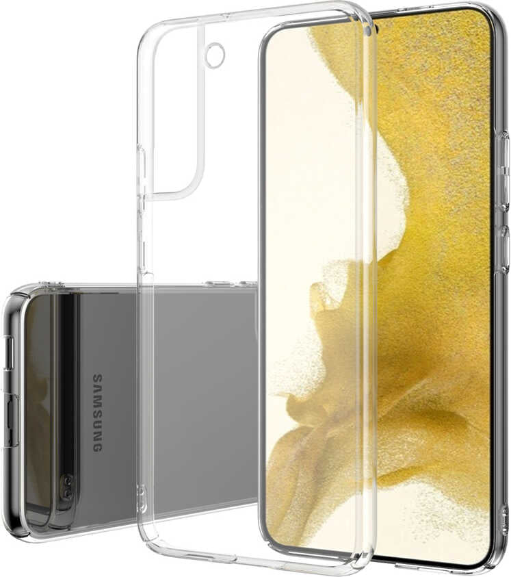 Galaxy S22 Kılıf Mnc Vonn Kapak-Renksiz