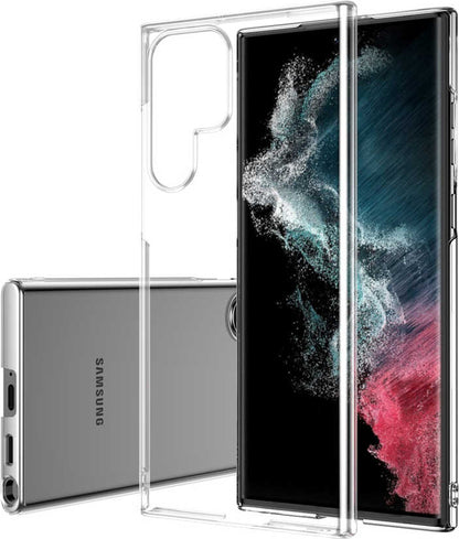 Galaxy S22 Ultra Kılıf Mnc Vonn Kapak-Renksiz
