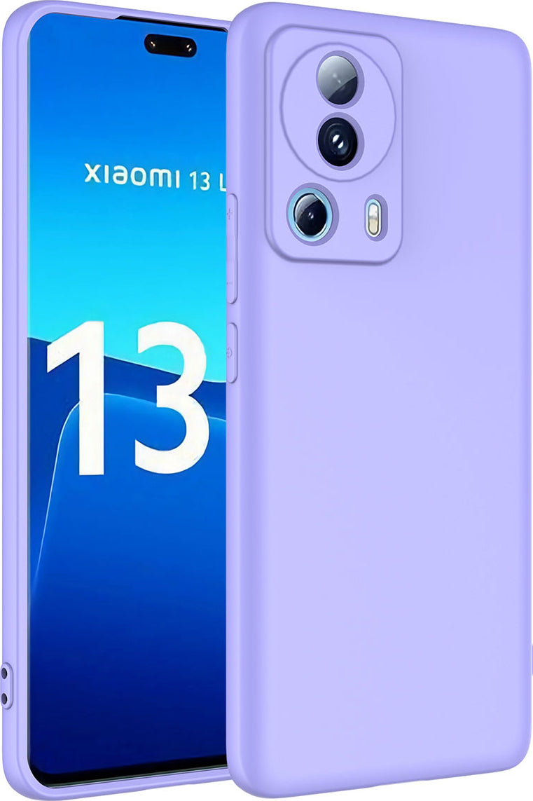 Xiaomi Mi 13 Lite Kılıf Mnc Mara Laaakan Kapak-Lila