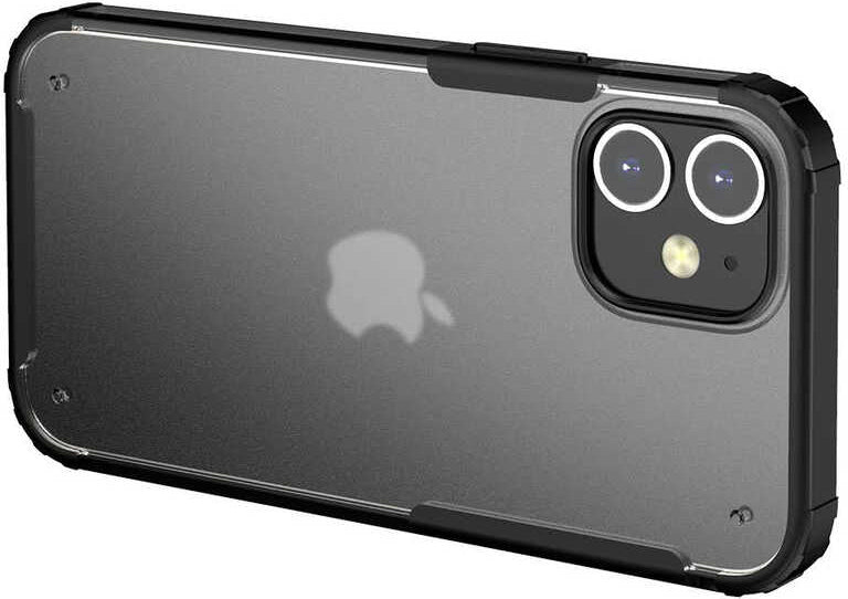 iPhone 12 Mini Uyumlu Mnc Volks Kapak-Siyah
