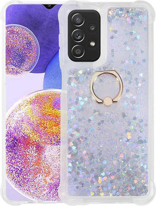 Galaxy A23 Kılıf Mnc Milce Kapak-Gümüş