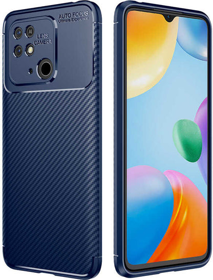 Xiaomi Redmi 10C Kılıf Mnc Negro Silikon Kapak-Lacivert