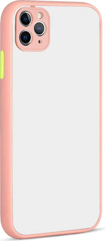 iPhone 11 Pro Max Uyumlu Mnc Hux Kapak-Pembe