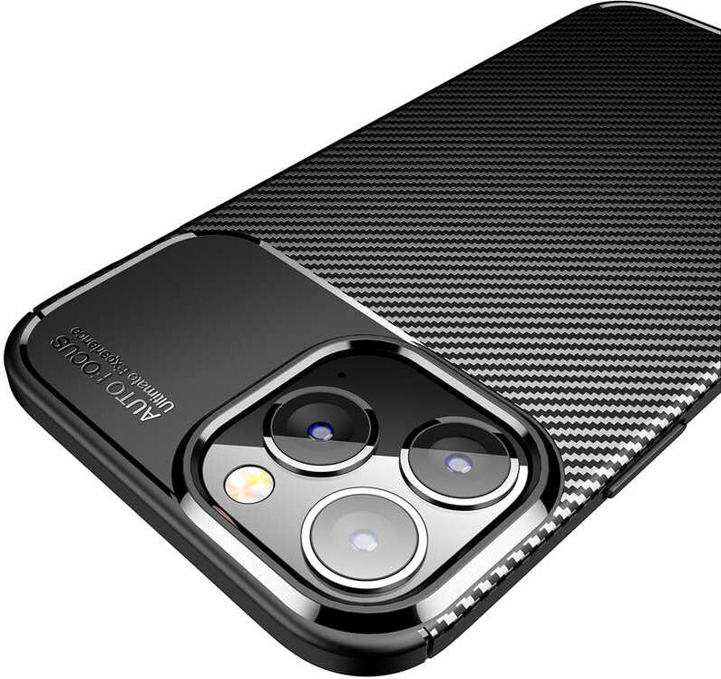 iPhone 14 Pro Kılıf Mnc Negro Silikon Kapak-Siyah