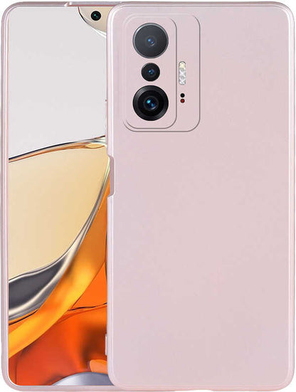 Xiaomi Mi 11T 5g Kılıf Mnc Premier Silikon Kapak-Rose Gold