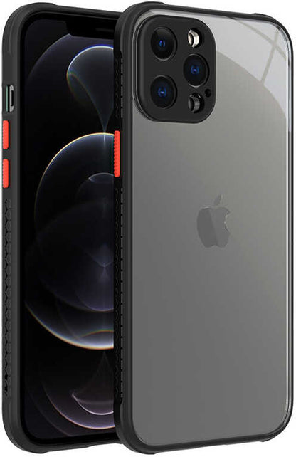 iPhone 12 Pro Max Uyumlu mnc Kaff Kapak-Kırmızı