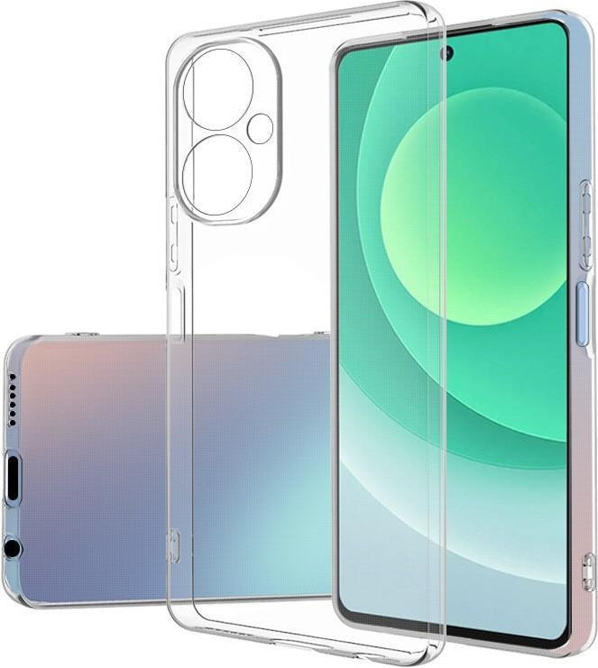 Tecno Spark 9 Pro Kılıf Mnc Süper Silikon Kapak-Renksiz