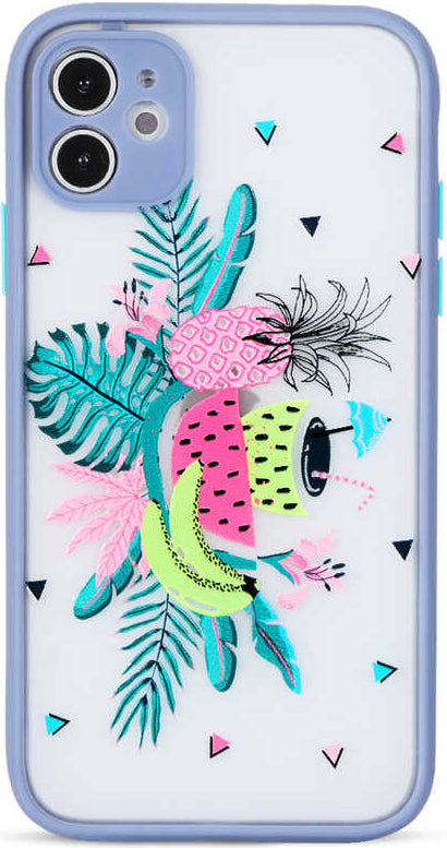 iPhone 12 Uyumlu Mnc Fily Kapak-Mor