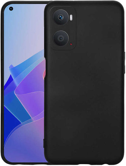 Oppo A96 4g Kılıf Mnc Mara Laaakan Kapak-Siyah