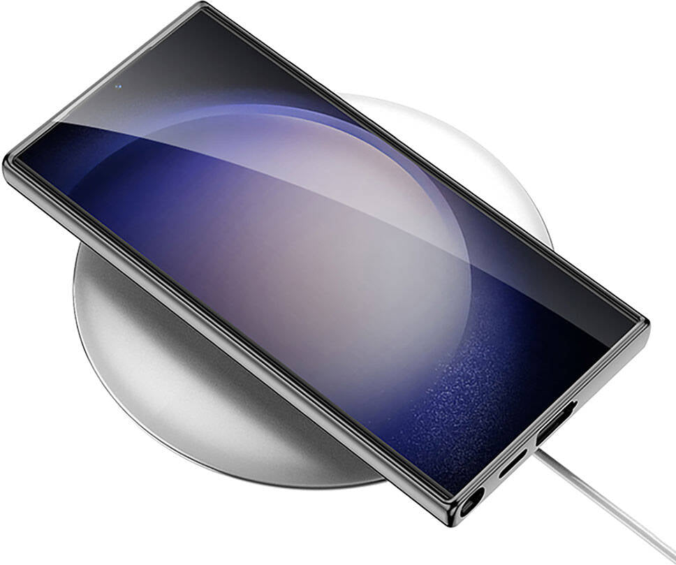 Galaxy S23 Ultra Kılıf Kamera Korumalı Karbon Tasarım Mnc Yeni Seri Procase Kapak-Siyah Karbon