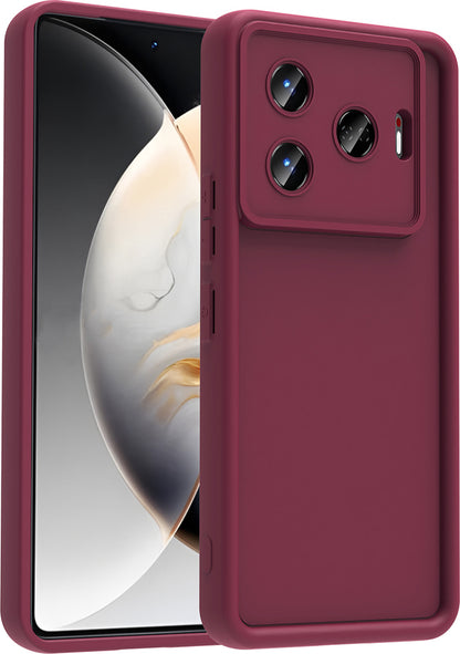 Tecno Camon 30 Pro 5g Kılıf Kamera Korumalı Mnc Ananas Kapak - Mürdüm