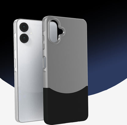 Galaxy A06 Kılıf Mıknatıslı Mnc Duble Kapak - Gri