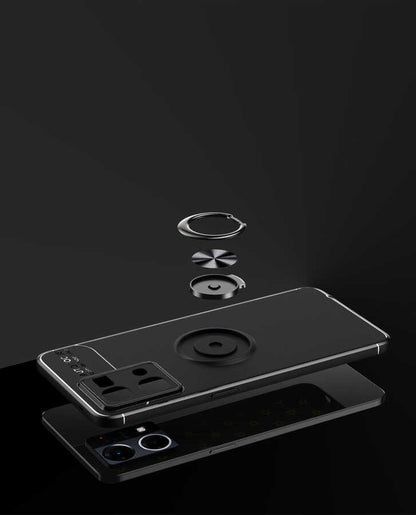 Oppo Reno 7 4g Kılıf Mnc Ravel Silikon Kapak-Mavi