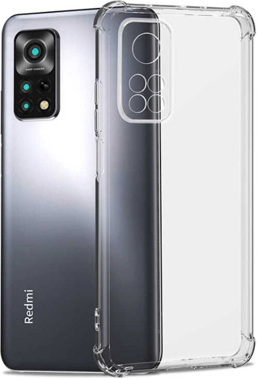 Xiaomi Redmi Note 11S Global Kılıf Mnc Kamera Korumalı Nitro Anti Shock Silikon-Renksiz