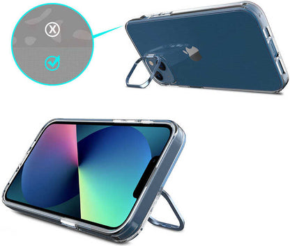 iPhone 14 Kılıf Mnc Skuba Kapak-Gümüş