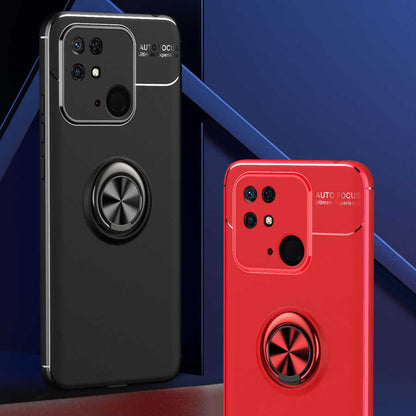 Xiaomi Poco C40 Kılıf Mnc Ravel Silikon Kapak-Siyah