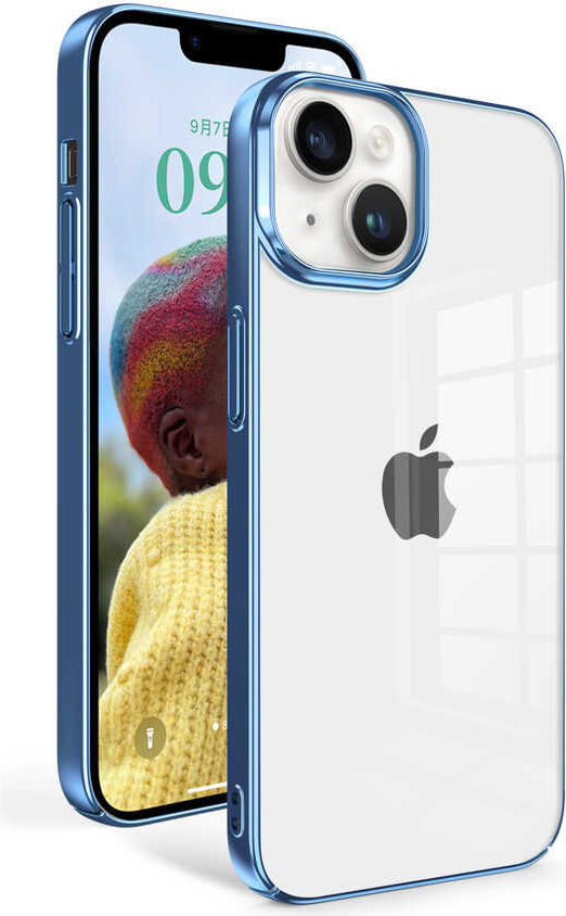 iPhone 14 Uyumlu Mnc Sun Kapak-Gümüş