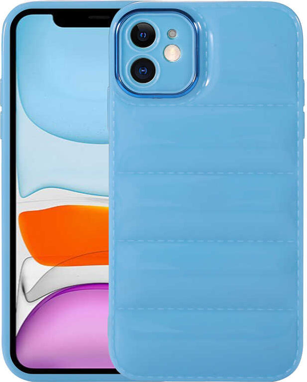 iPhone 11 Uyumlu Kamera Korumalı Parlak Airbag'li Mnc Galya Kapak-Su Yeşil