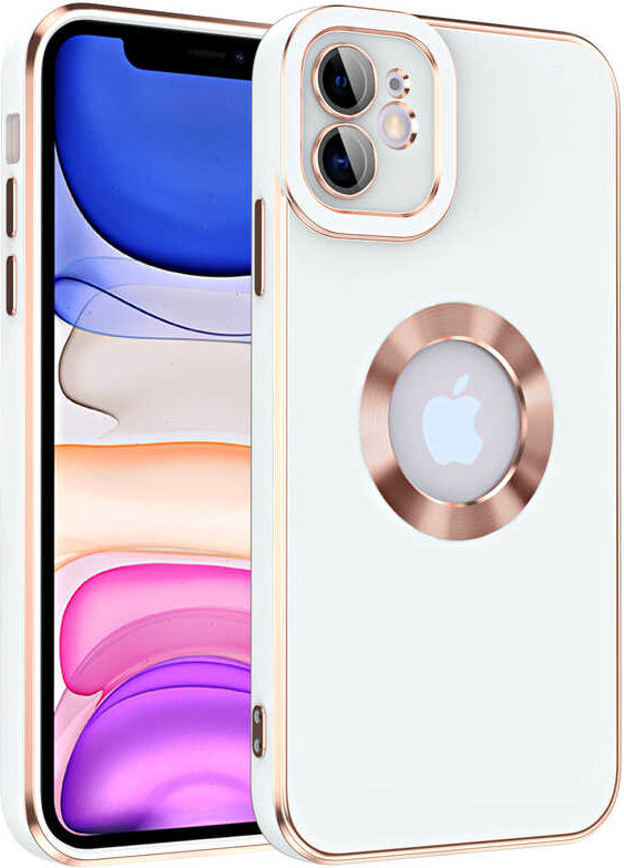 iPhone 12 Uyumlu Mnc Kongo Kapak-Beyaz