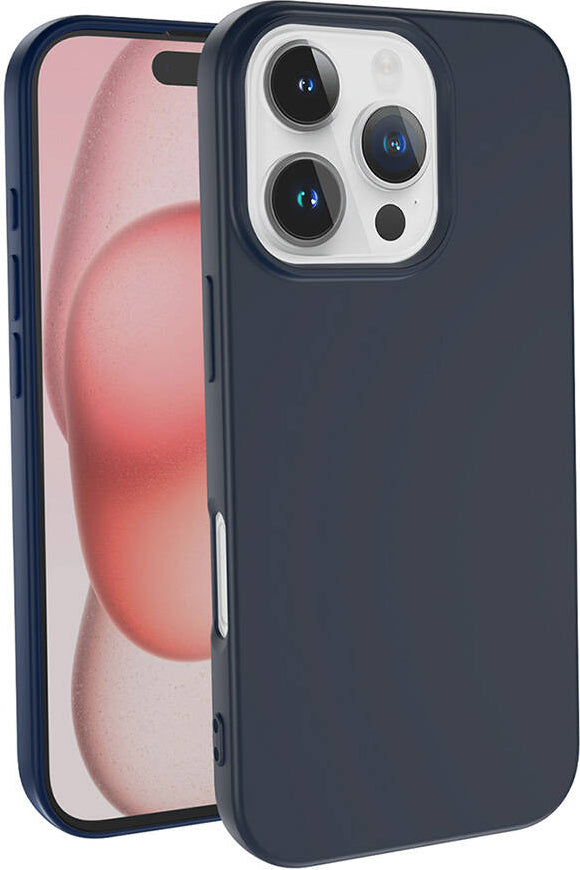 Apple iPhone 16 Pro Max Kılıf Mnc Lsr Laaakan Kapak-Lacivert