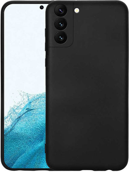 Galaxy S22 Kılıf Mnc Mara Laaakan Kapak-Siyah