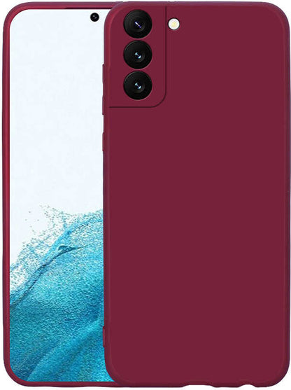 Galaxy S22 Plus Kılıf Mnc Mara Laaakan Kapak-Koyu Mor