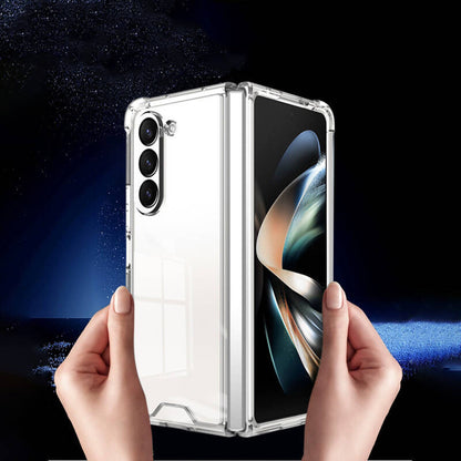 Galaxy Z Fold 5 Kılıf Mnc Nitro Anti Shock Silikon-Renksiz