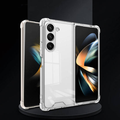 Galaxy Z Fold 5 Kılıf Mnc Nitro Anti Shock Silikon-Renksiz