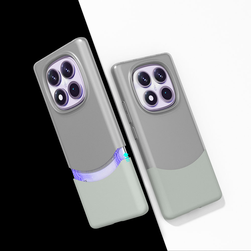 Redmi Note 14 Pro 4g Kılıf Mıknatıslı Mnc Duble Kapak - Lacivert