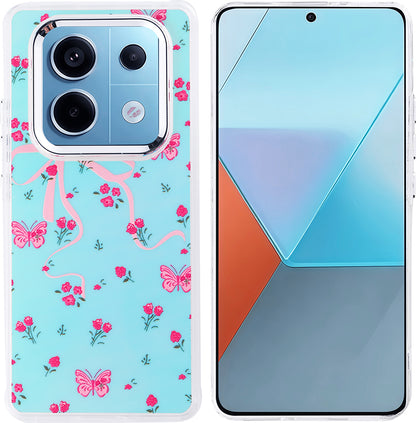Redmi Note 14 Pro 4g Kılıf Airbag Tasarımlı Mnc Hadra Kapak - Kelebek