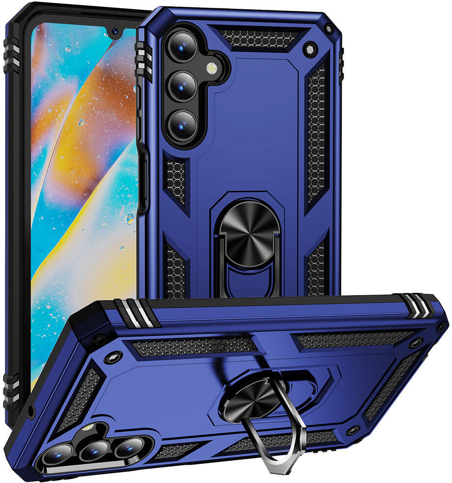 Galaxy A15 Kılıf Mnc Vega Kapak-Mavi