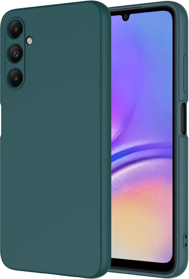 Galaxy A55 Kılıf Mnc Mara Laaakan Kapak-Koyu Yeşil