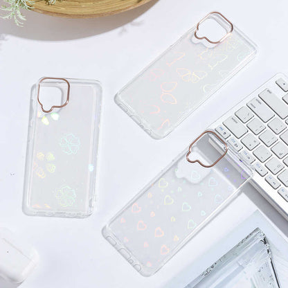 Galaxy A22 4g Kılıf Mnc Sidney Desenli Sert Kapak-Butterfly No2