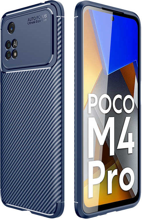 Xiaomi Poco M4 Pro 4g Kılıf Mnc Negro Silikon Kapak-Lacivert
