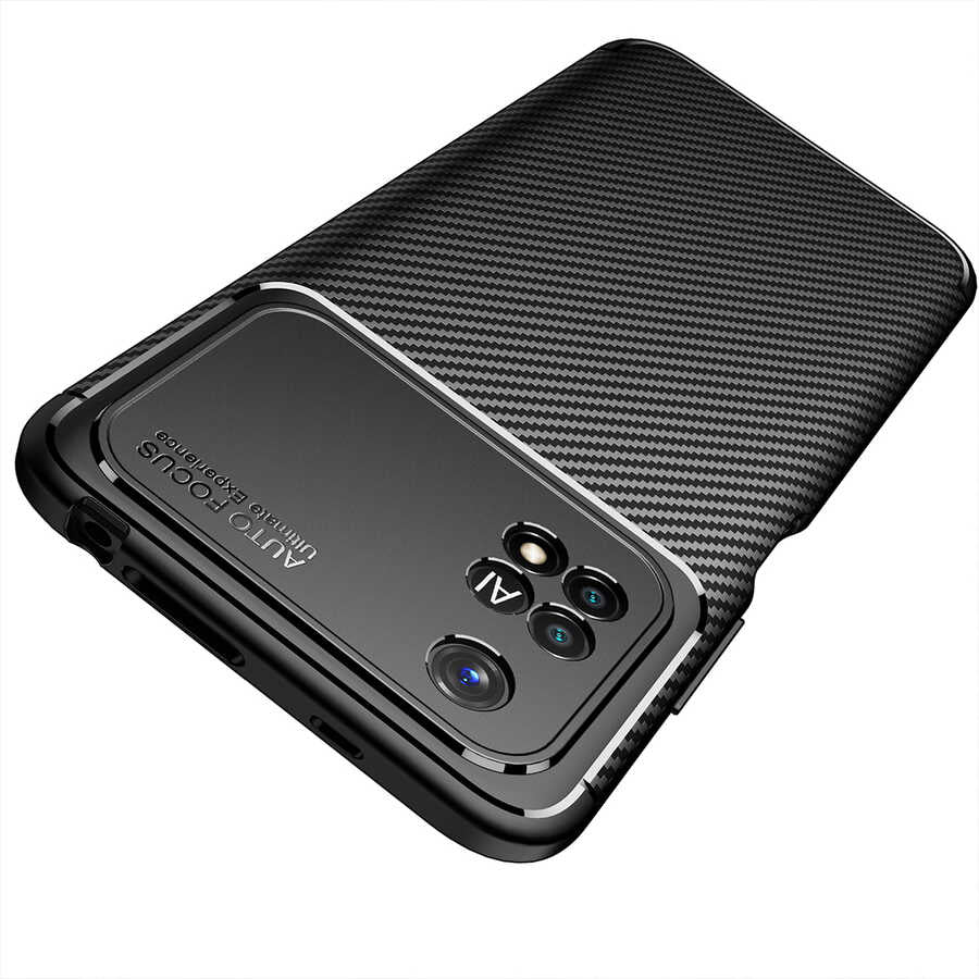 Xiaomi Poco M4 Pro 4g Kılıf Mnc Negro Silikon Kapak-Lacivert