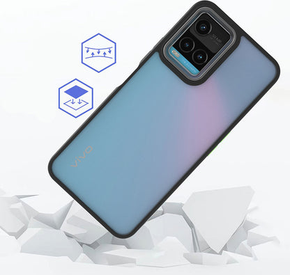 Vivo Y21S Kılıf Mnc Flora Kapak-Yeşil