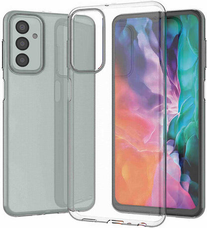 Galaxy M23 Kılıf Mnc Süper Silikon Kapak-Renksiz