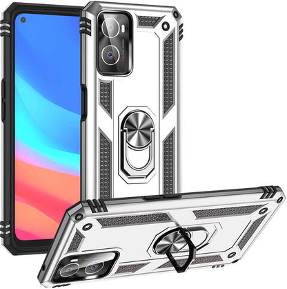 Oppo A96 4g Kılıf Mnc Vega Kapak-Gri