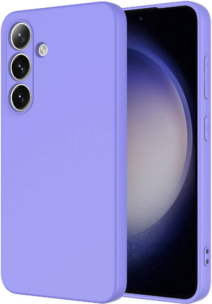 Galaxy S24 Kılıf Mnc Mara Laaakan Kapak-Lila