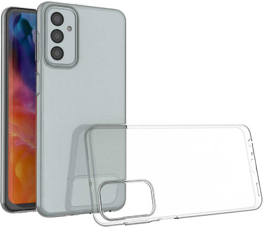 Galaxy M23 Kılıf Mnc Süper Silikon Kapak-Renksiz