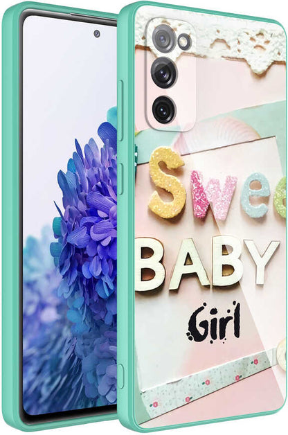 Galaxy S20 Fe Kılıf Kamera Korumalı Desenli Sert Silikon Mnc Epoksi Kapak-No5