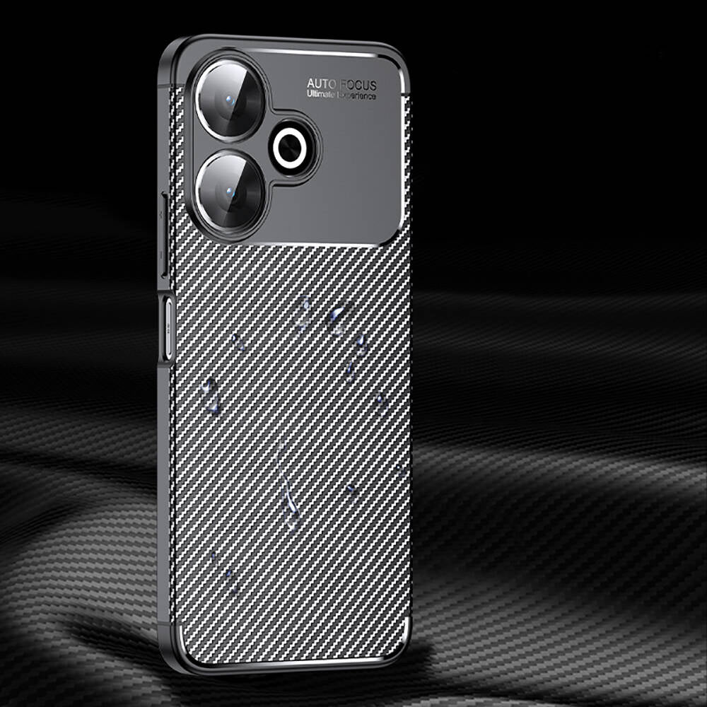 Xiaomi Redmi 13 4g Kılıf Mnc Negro Silikon Kapak-Siyah