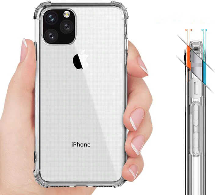 iPhone 12 Mini Uyumlu Mnc Nitro Anti Shock Silikon-Renksiz