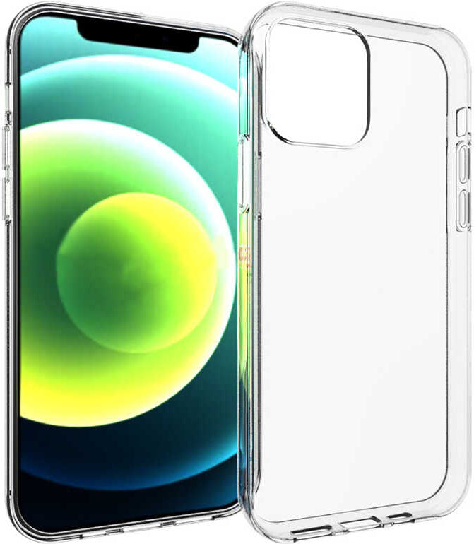 iPhone 15 Pro Uyumlu Mnc Süper Silikon Kapak-Renksiz
