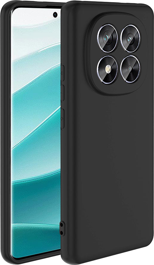 Xiaomi Redmi Note 14 Pro Plus Uyumlu Kılıf Mnc Mara Lansman Kapak-Siyah