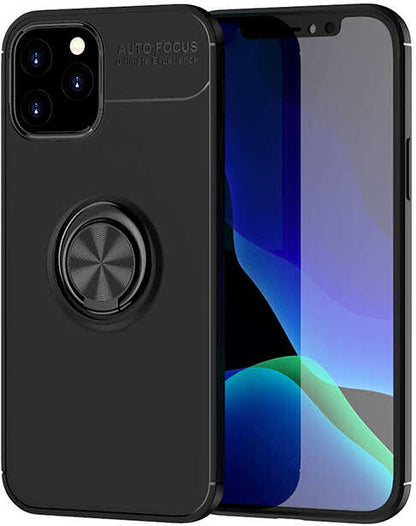 iPhone 12 Pro Uyumlu Mnc Ravel Silikon Kapak-Siyah-Mavi