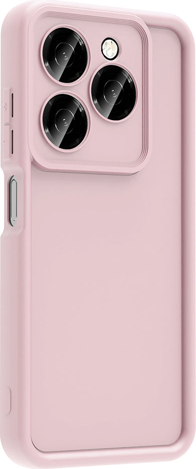 Tecno Spark 20 Pro 5g Kılıf Kamera Korumalı Mnc Ananas Kapak - Pembe