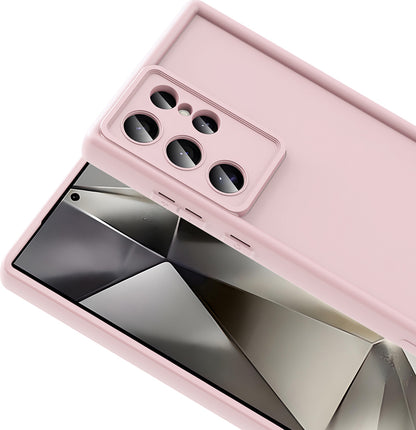 Galaxy S25 Ultra Kılıf Kamera Korumalı Mnc Ananas Kapak - Siyah
