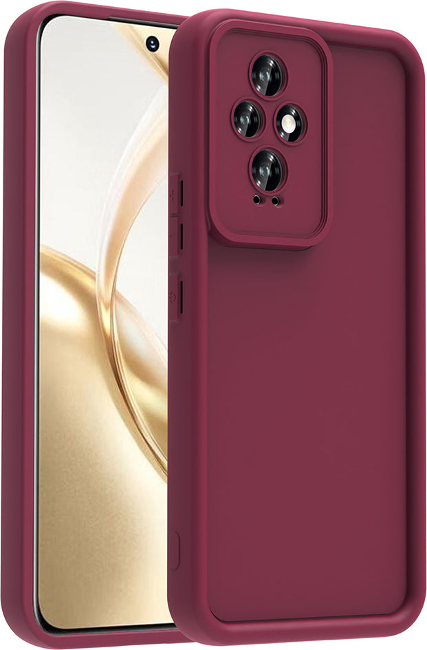 Honor 200 Kılıf Kamera Korumalı Mnc Ananas Kapak - Mürdüm